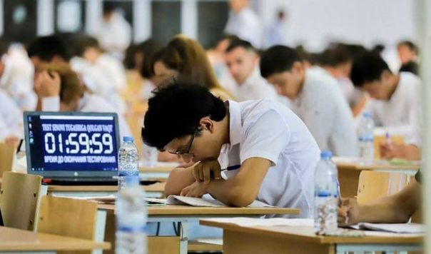 Abituriyentlar uchun test sinovlari boshlandi