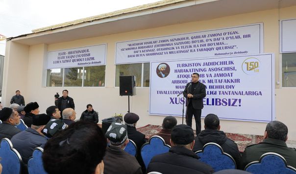 Baxshitepada “Behbudiy bog‘i” yaratildi