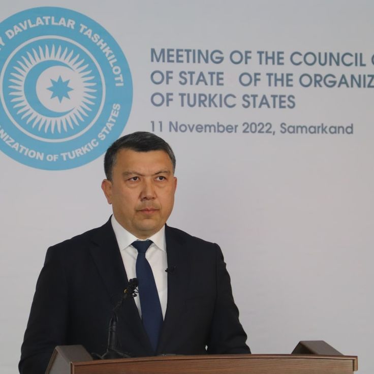 Turkiy davlatlar tashkiloti Samarqand sammiti ishtirokchilari Registon ...