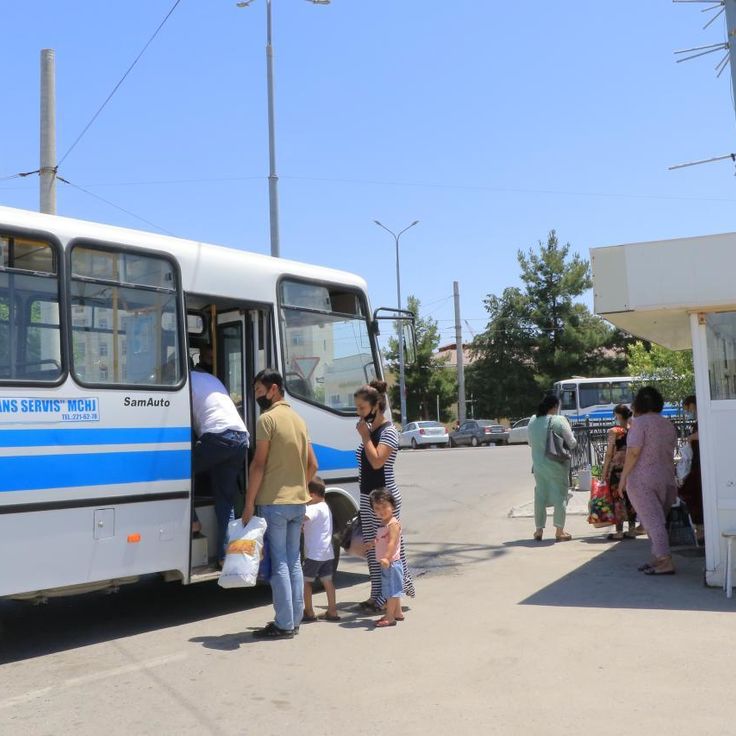 Автостанция Самарканд в Ташкенте